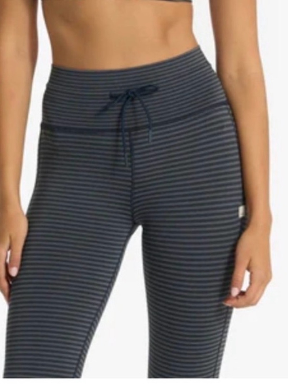 Vuori Black striped Daily Leggings